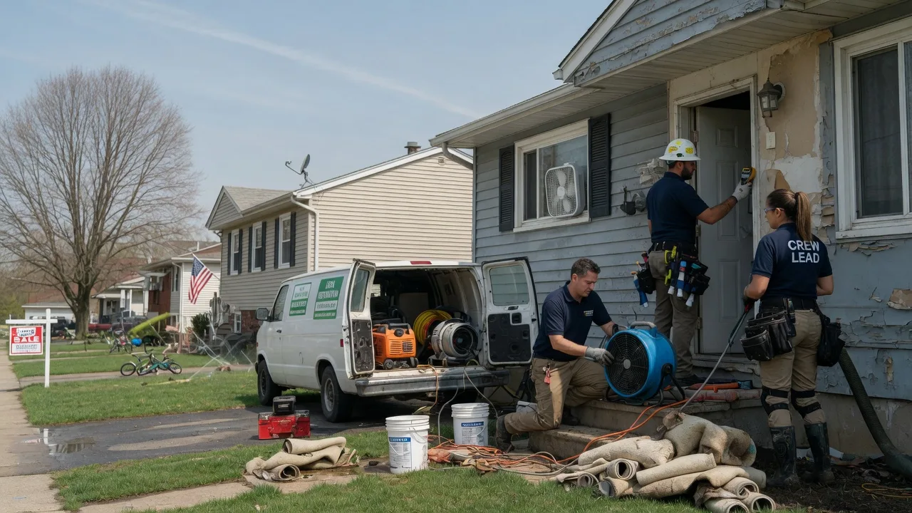 Flood Cleanup in Galva, IL near me